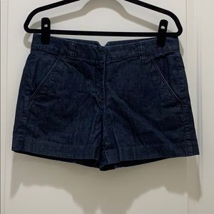 Dark Denim Riviera Shorts, LOFT, 3” Inseam